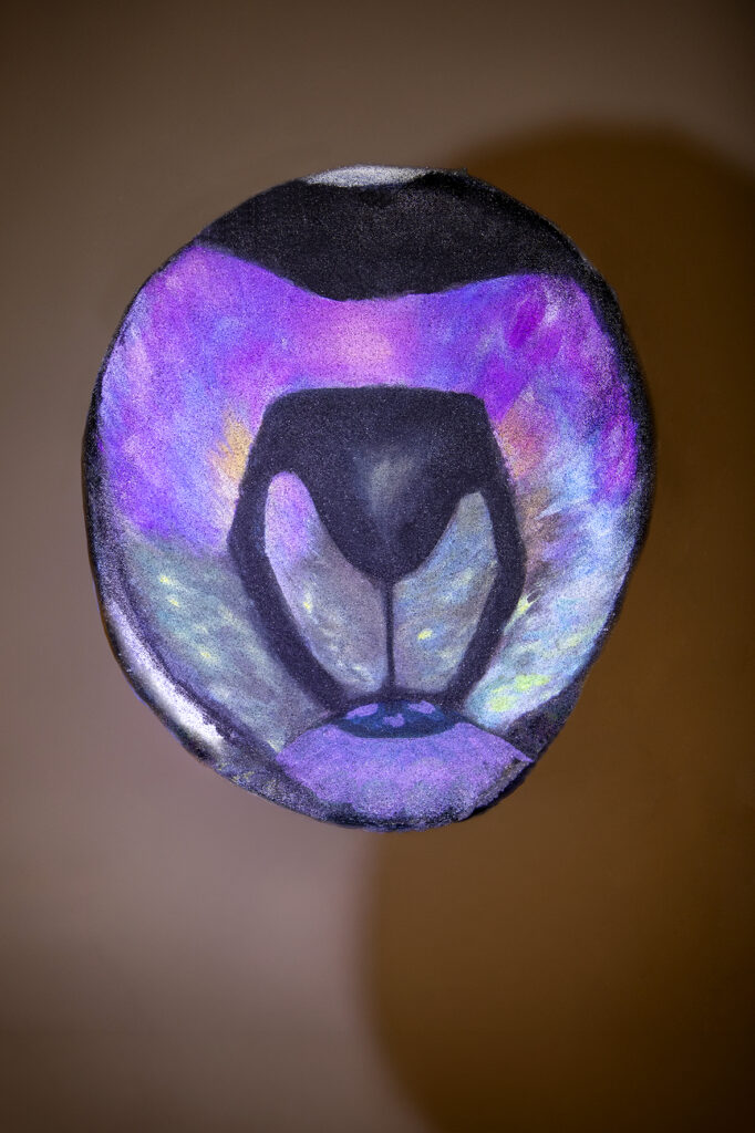 Xrisso Tanzanite Maratus Oil painting